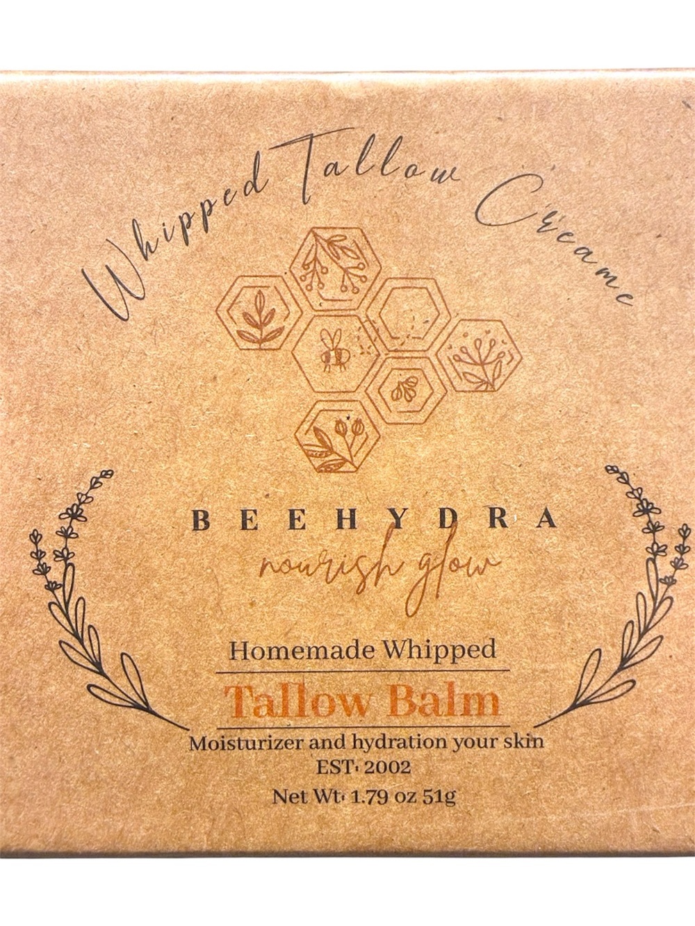 🐝 Beehydra Whipped Tallow Balm & Gua Sha Set 2-in-1